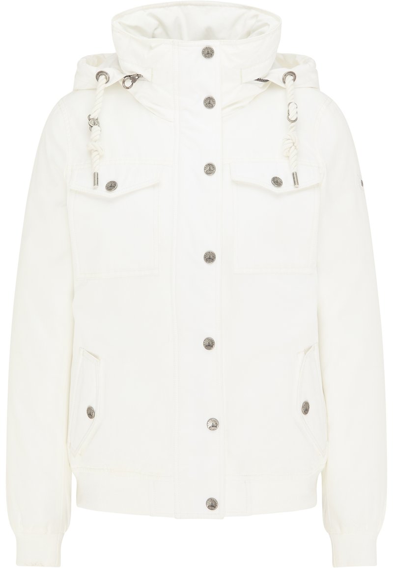 dreimaster Outdoorjas wit