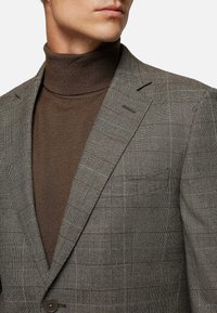Boggi Milano PRINCE OF WALES BLEND STYLE BRUXELLES  - Sako - brown