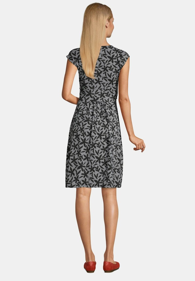 Damen Freizeitkleider | LANDS' END DAMEN Jerseykleid black stripe floral/schwarz - SG42421 Damen Freizeitkleider | LANDS' END DAMEN Jerseykleid black stripe floral/schwarz - SG42421