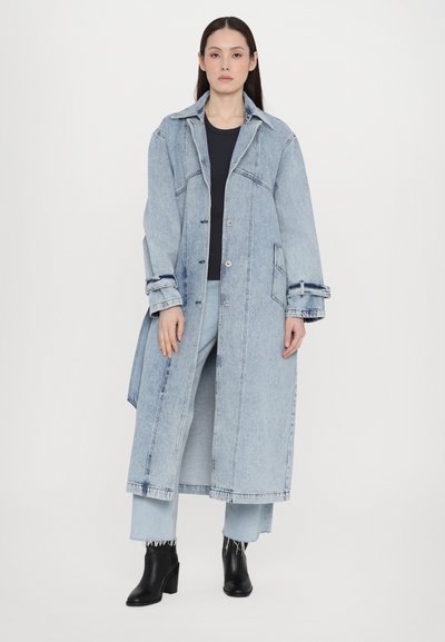 Stieglitz CAZ TRENCHCOAT - Trenchcoat - blue