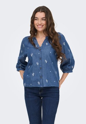 JDY, HEMD JDYKAI HEMD - Blusa - light blue denim
