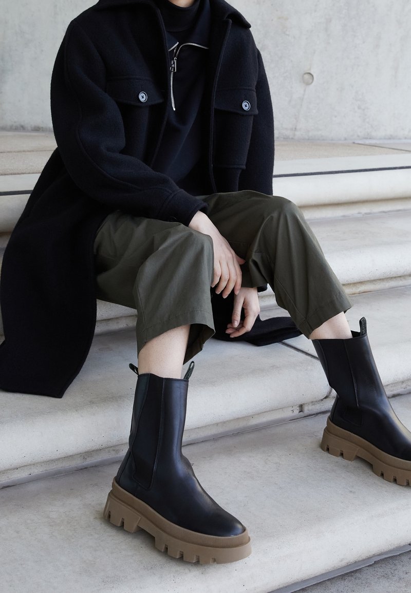 Marc O'Polo Botines con plataforma - black