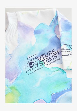 Next, T-SHIRT - Tricou cu imprimeu - white blue