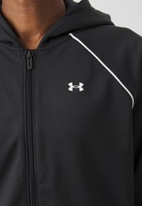 Under Armour RIVAL TRICOT TRACKSUIT SET - Verryttelypuku - black/white