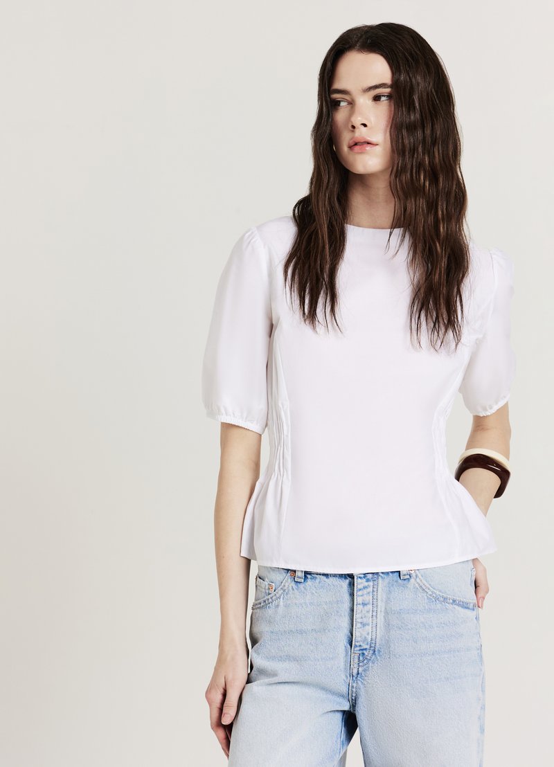 Calliope Blouse - bianco ottico