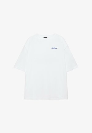 PULL&BEAR, - T-shirt z nadrukiem