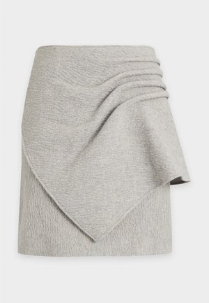 Emporio Armani, Mini skirt - melange grey