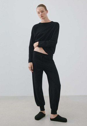 Mango, ADULT SET - Conjunto de pijama - black