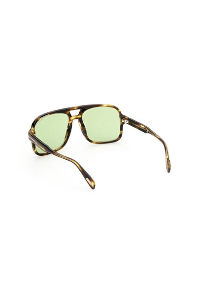 Tom Ford FALCONER-02 - Sluneční brýle - marrone chiaro verde