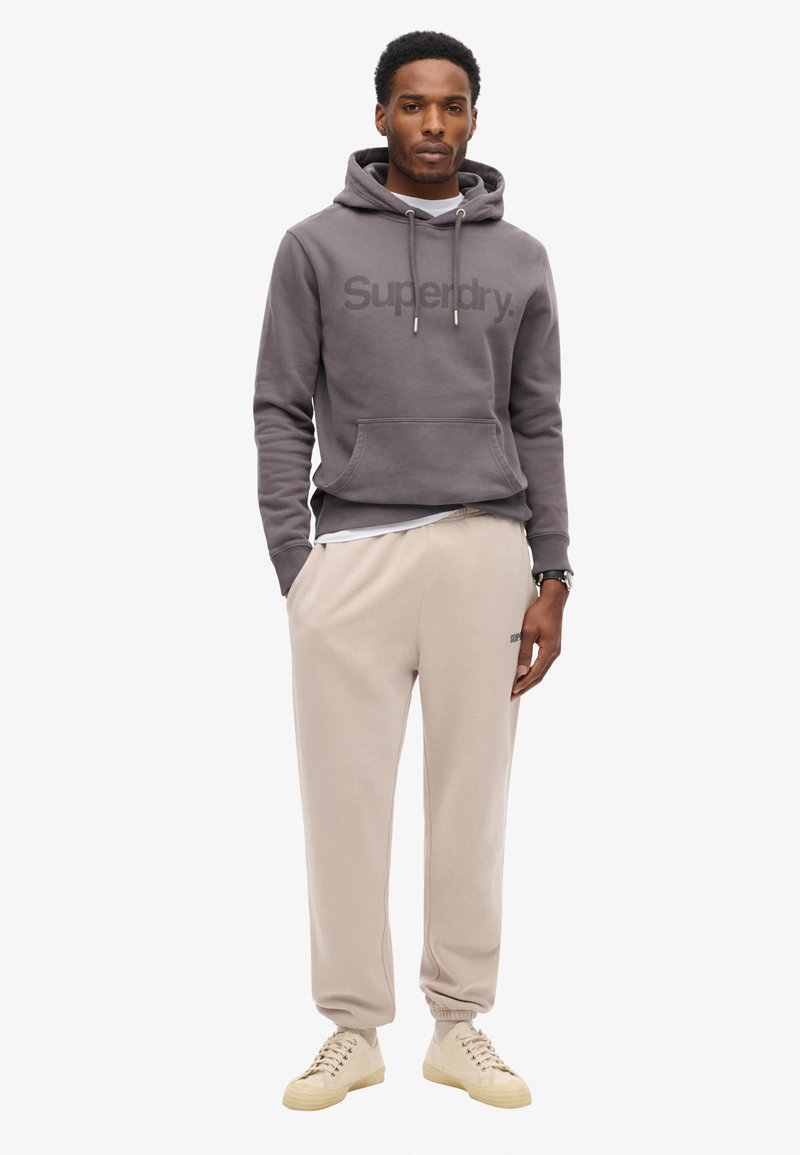 Sweat à Capuche Superdry Femme - Gris, Taille L, Fermeture éclair Intégrale - Bon état