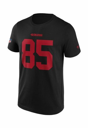 SAN FRANCISCO GEORGE KITTLE - Print T-shirt - black