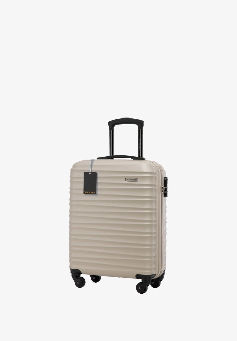WITTCHEN SMALL SUITCASE WITH LUGGAGE TAG - Bagage / koffer - beige