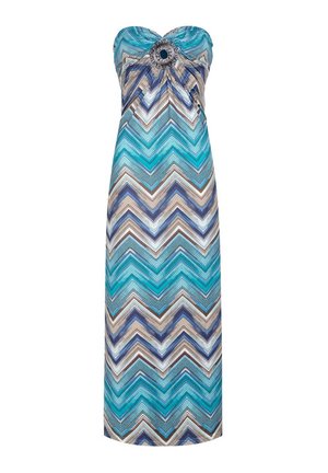 STRAPLESS MYZITHRES - Maxi-jurk - iceblue