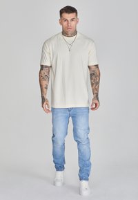 SIKSILK DROP CROTCH - Jeans Tapered Fit - light blue