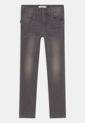 NKMTHEO PANT - Jeans Skinny Fit - grey denim