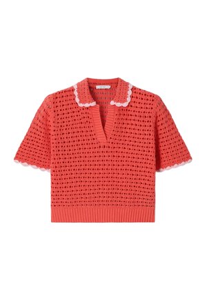 Sissy-Boy, Polo shirt - dunkelorange