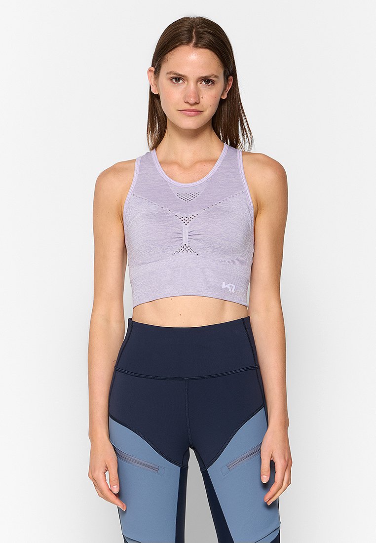 Kari Traa Sport-bh met medium support lila Kari Traa Sport-bh met medium support lila