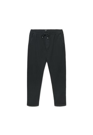 Terranova, PANTALONI JOGGER IN DRILL CON COULISSE - Pantaloni - nero