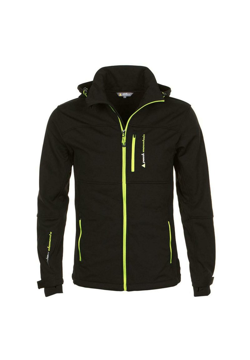 Peak Mountain CANNE - Veste mi-saison - noir jaune