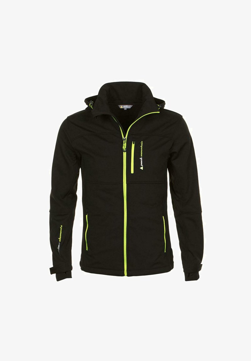 Peak Mountain CANNE - Veste mi-saison - noir jaune