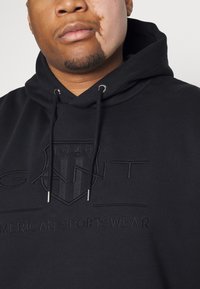 GANT ARCHIVE SHIELD HOOD - Sweatshirt - black