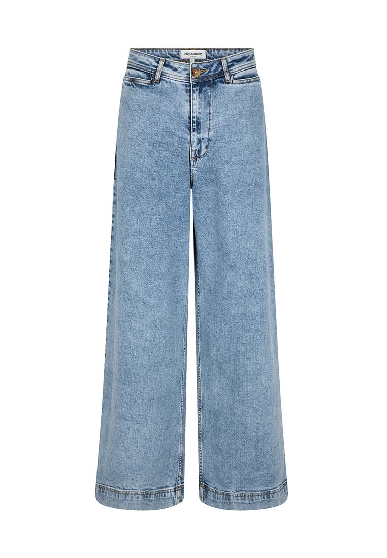 Lollys Laundry Relaxed fit jeans lichtblauw