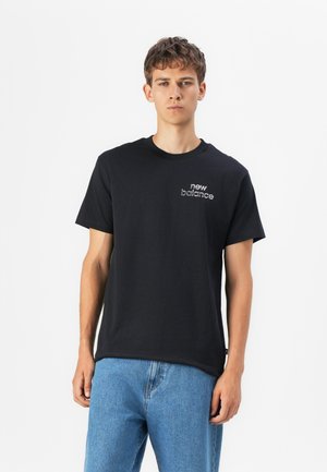 CHROME RUNNER TEE UNISEX - Print T-shirt - black