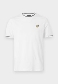BIRDSEYE HALF TIPPED - Camiseta básica - white/jet black