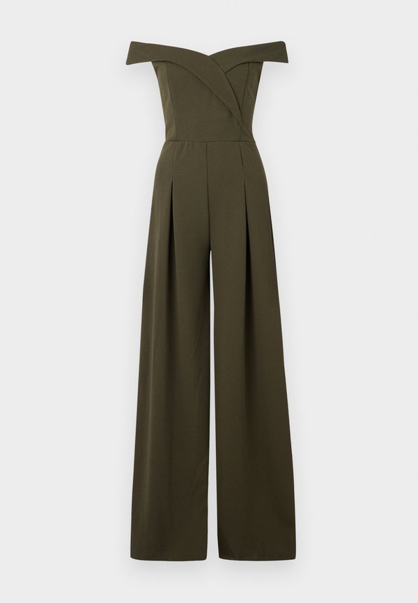 SARA  - Jumpsuit - dark khaki2