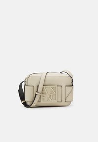 Armani Exchange - CAMERA CASE - Across body bag - dusty ground Thumbnail Image 1