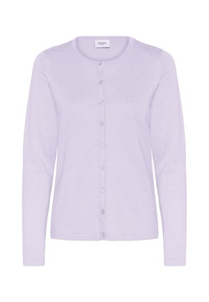 Saint Tropez, A8661, MILASZ R-NECK CARDIGAN - Gilet - misty lilac