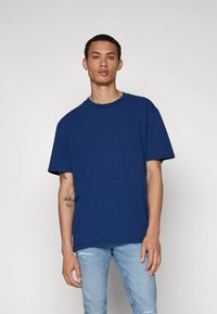 GAP LOGO ORIGINAL - Paprasti marškinėliai - dark indigo