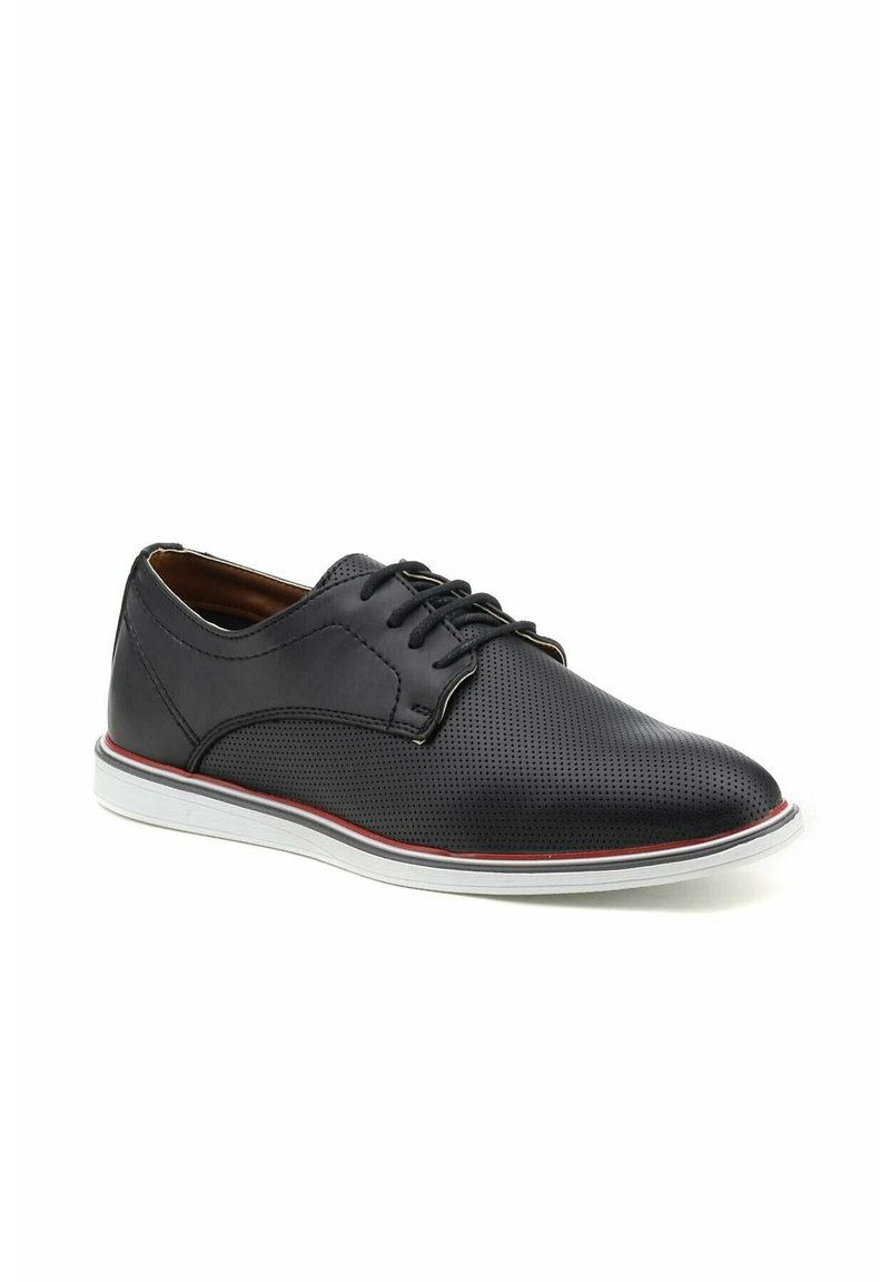 Herren Klassische Schnürer | JJ-STILLER Sportlicher Schnürer black/schwarz - XR21589 Herren Klassische Schnürer | JJ-STILLER Sportlicher Schnürer black/schwarz - XR21589