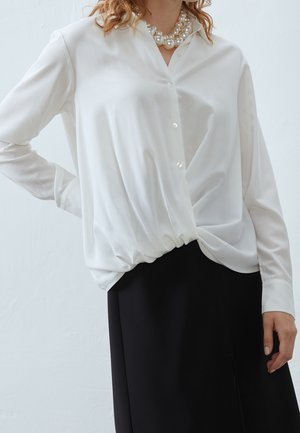 Overhemdblouse - white