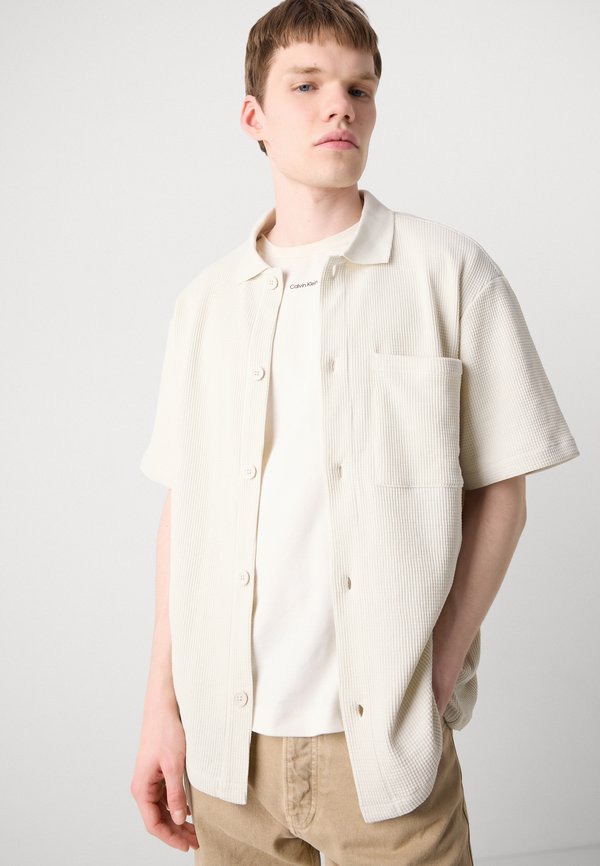 CHUNKY OVERSHIRT - Shirt - silver birch4