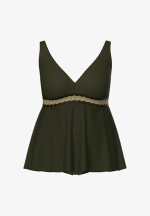 Ulla Popken, Maillot de bain - dark khaki