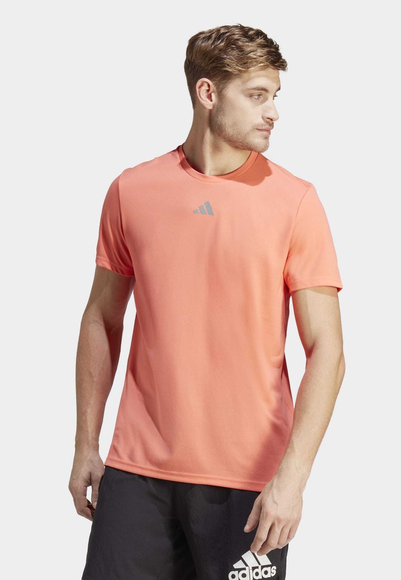 adidas Performance OTR COOLER TEE Camiseta estampada coral fusion