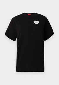 VINTAGE TEE - Printtipaita - black