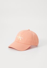 MONOLOGO EMBROIDERY BASEBALL HAT - Cap - powder orange