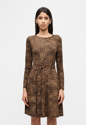 SAVANA - Rochie din jerseu - cammello