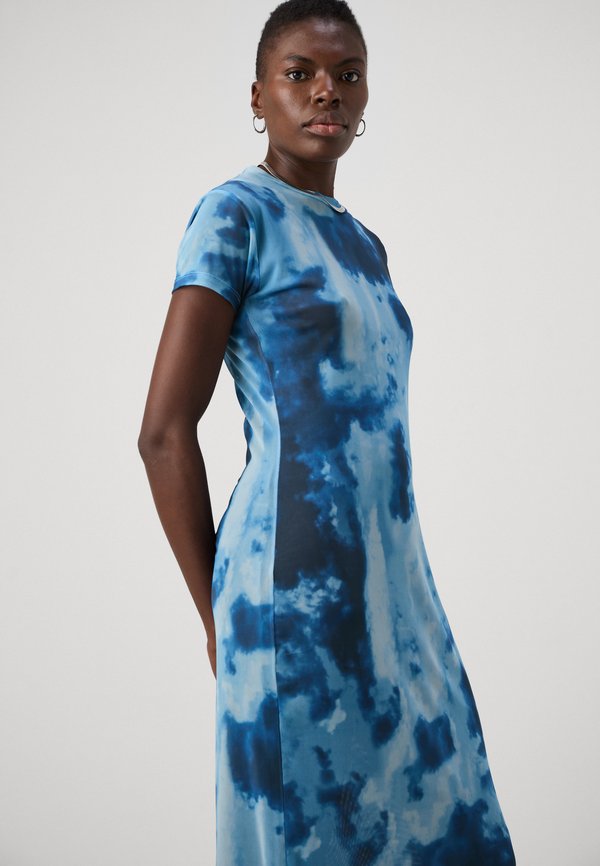 STRETCH - Day dress - smoky clouds4