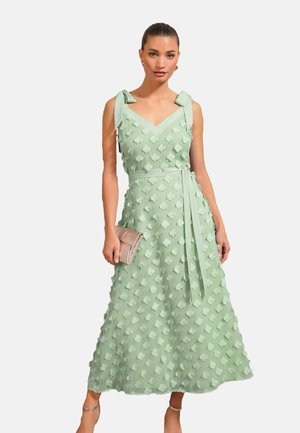 Love & Roses REGULAR FIT - SHOULDER MIDI  - Denné šaty - sage d