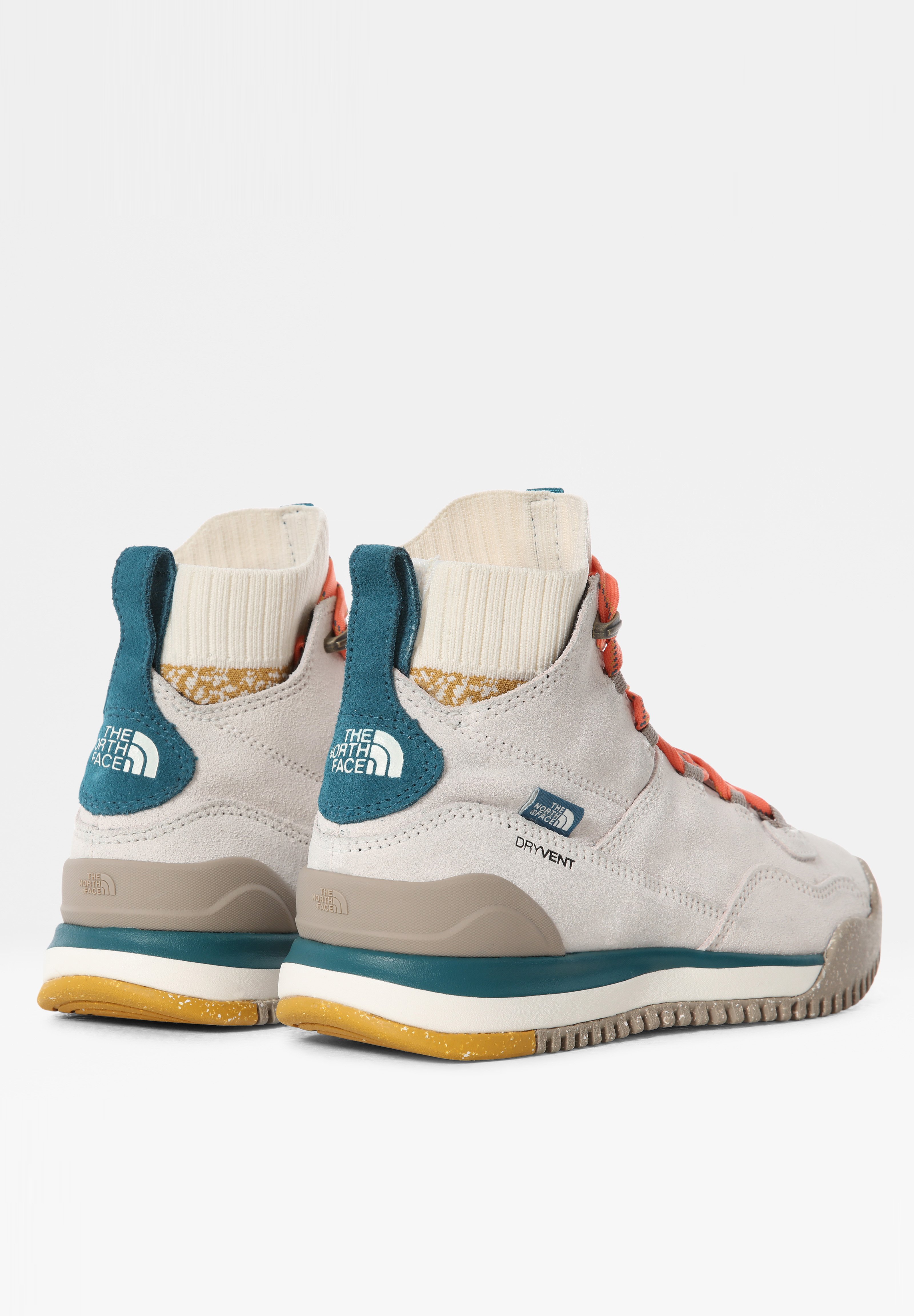 The North Face W BACK-TO-BERKELEY III SPORT WP - Zapatillas de senderismo -  gardeniawhit vintagekhaki/blanco - Zalando.es