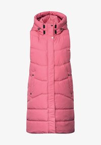 Street One LANGE STEPP Weste pink/pink meliert Zalando