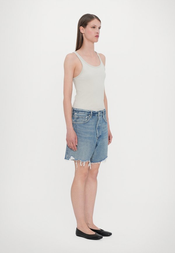 MARLOW LONG SHORT - Denim shorts - valencia2