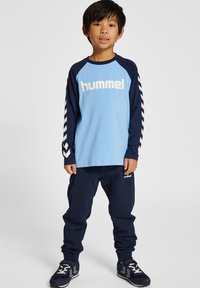 Hummel Langærmet T-shirt - dusk blue