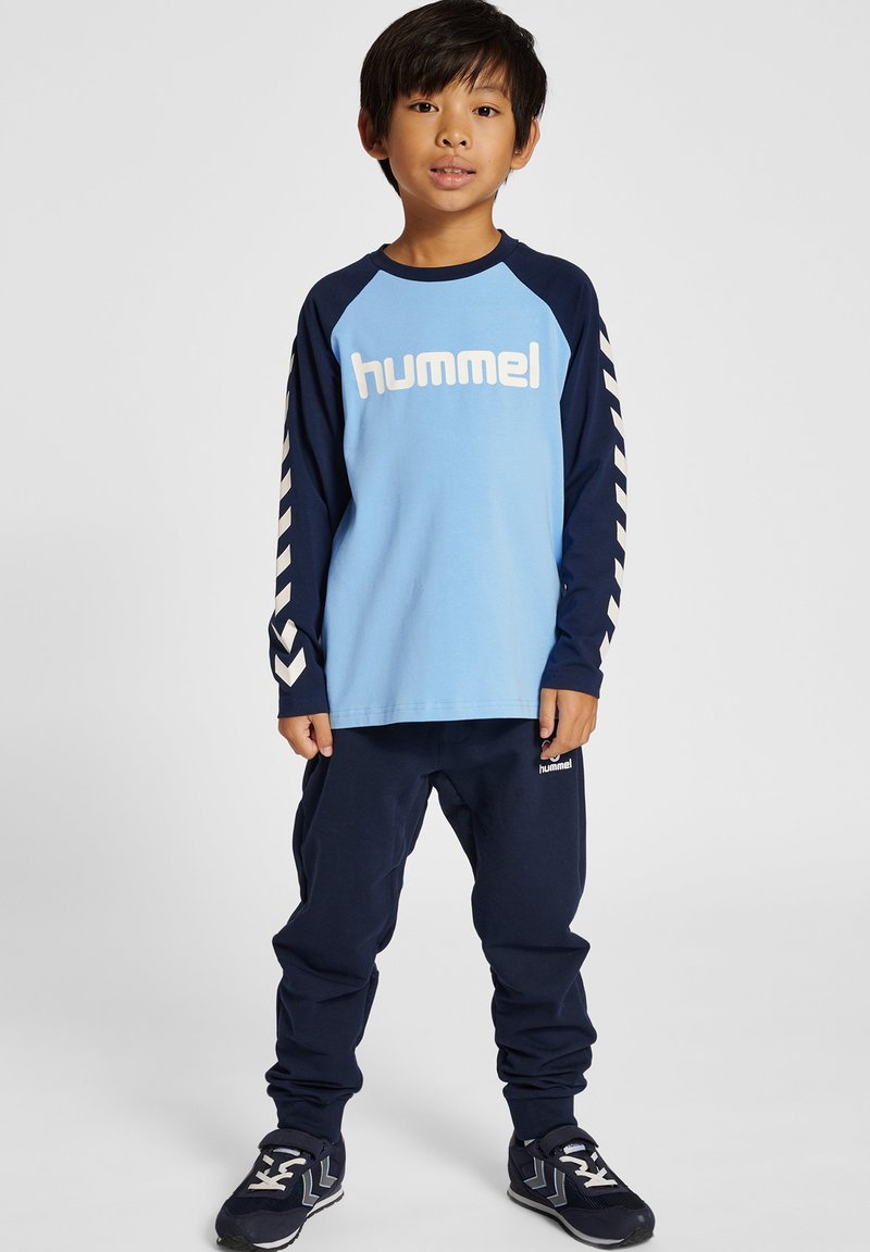 Hummel Langærmet T-shirt - dusk blue