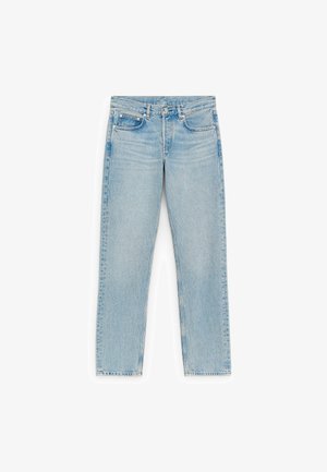 ARKET, ARKET PARK REGULAR STRAIGHT JEANS - Sirgete säärtega teksad - light blue denim