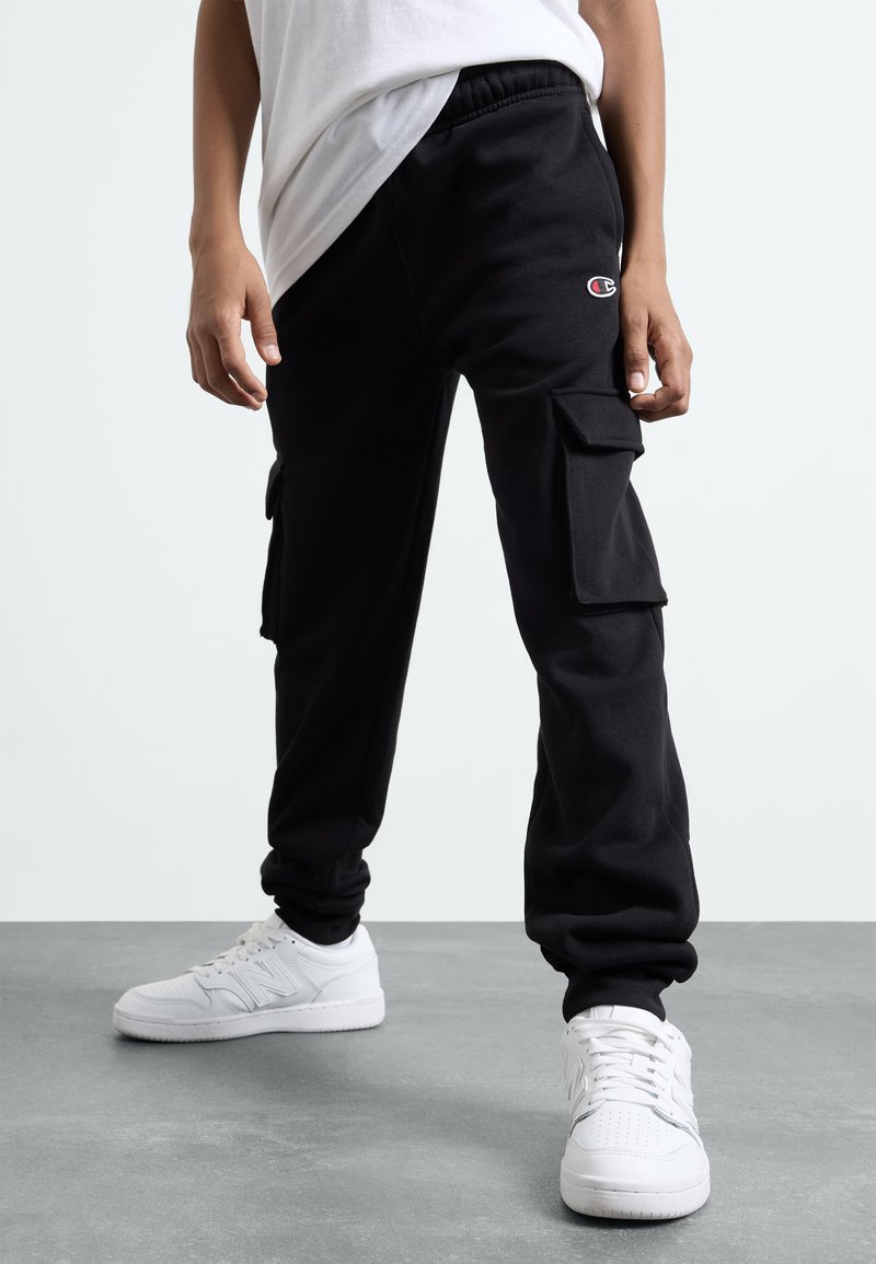 Champion - ICONS CUFF PANTS - Treningo apatinė dalis - black, Padidinti