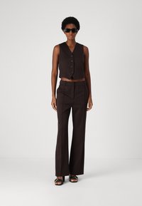 Samsøe Samsøe SALOT TROUSERS  - Pantalon classique - chocolate torte